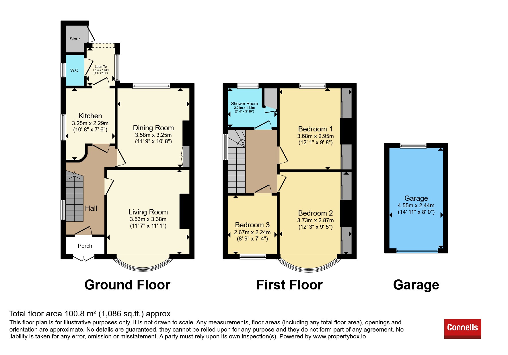 33, Edwin Road, Exeter floorplan