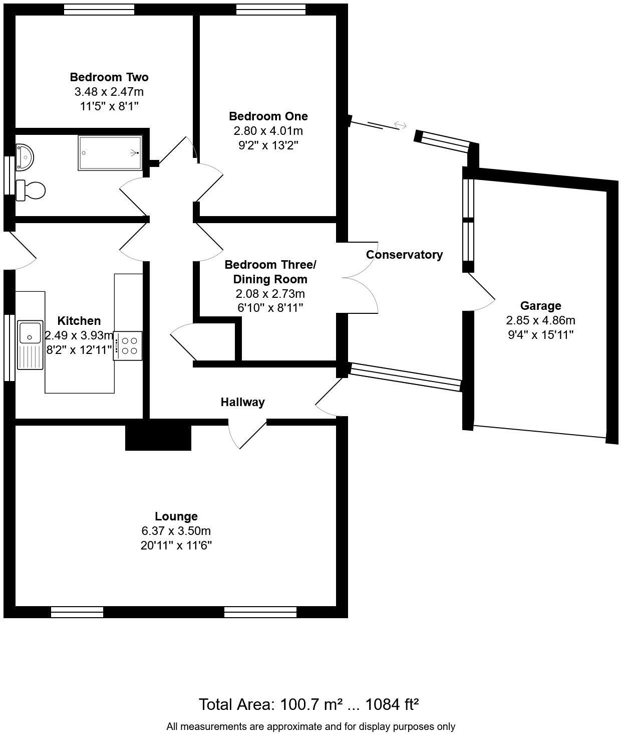 56, Temple Road, King's Lynn floorplan