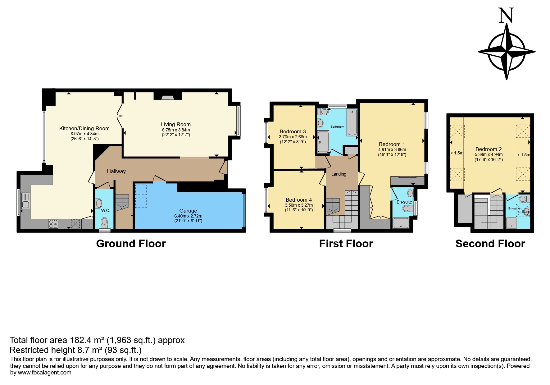 7, The Courtyard, Huddersfield floorplan