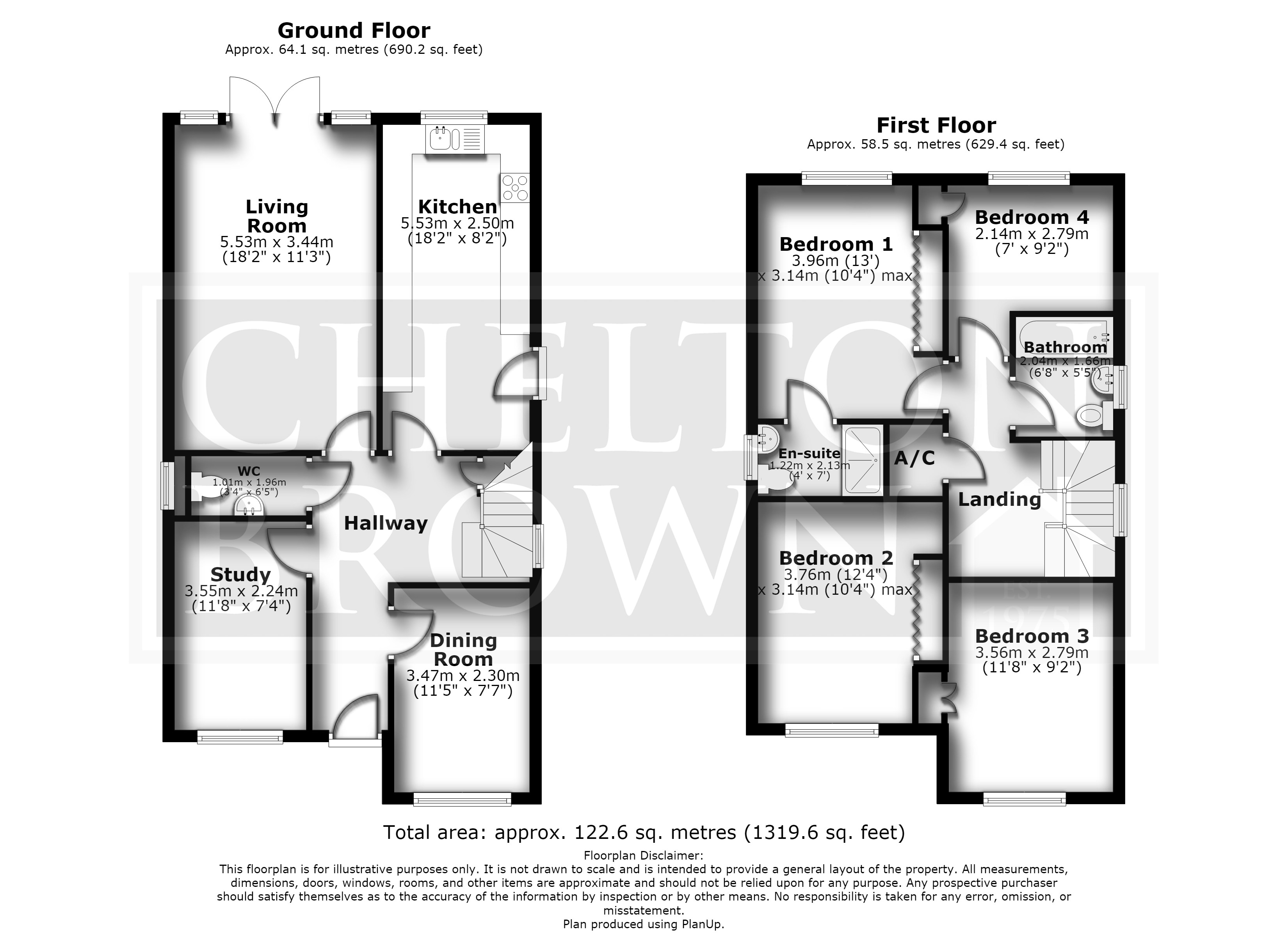 1, Harrowden Gardens, Northamptonshire floorplan