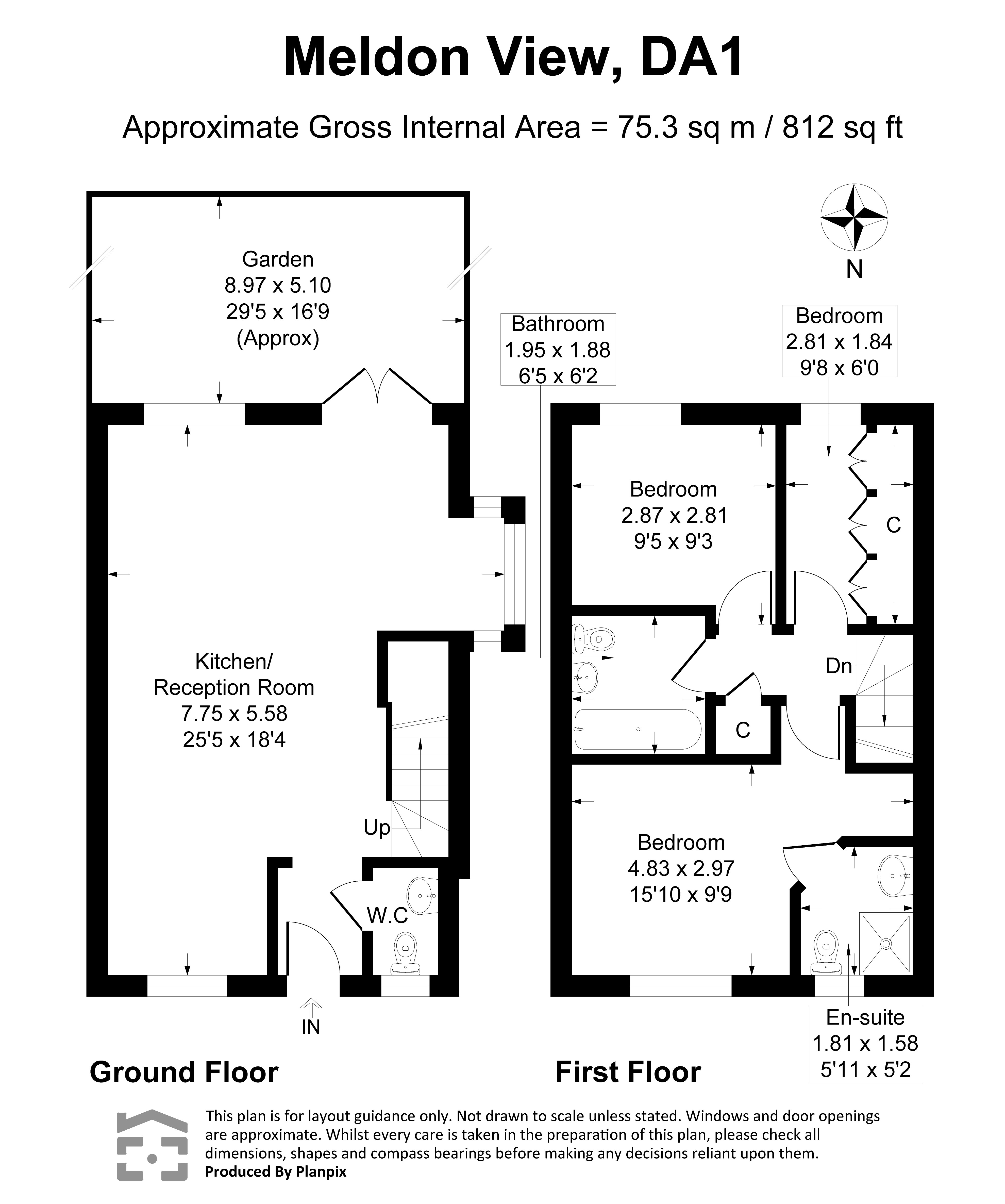 2, Meldon View, Kent floorplan