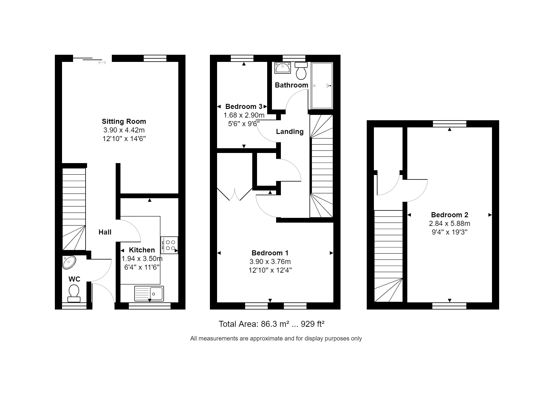 37, Paradise Street, Cambridge floorplan