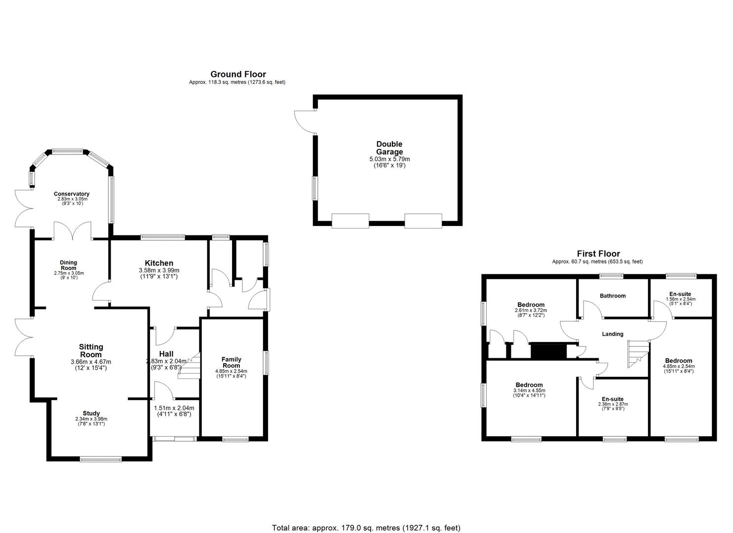 9, Common Road, Malmesbury floorplan
