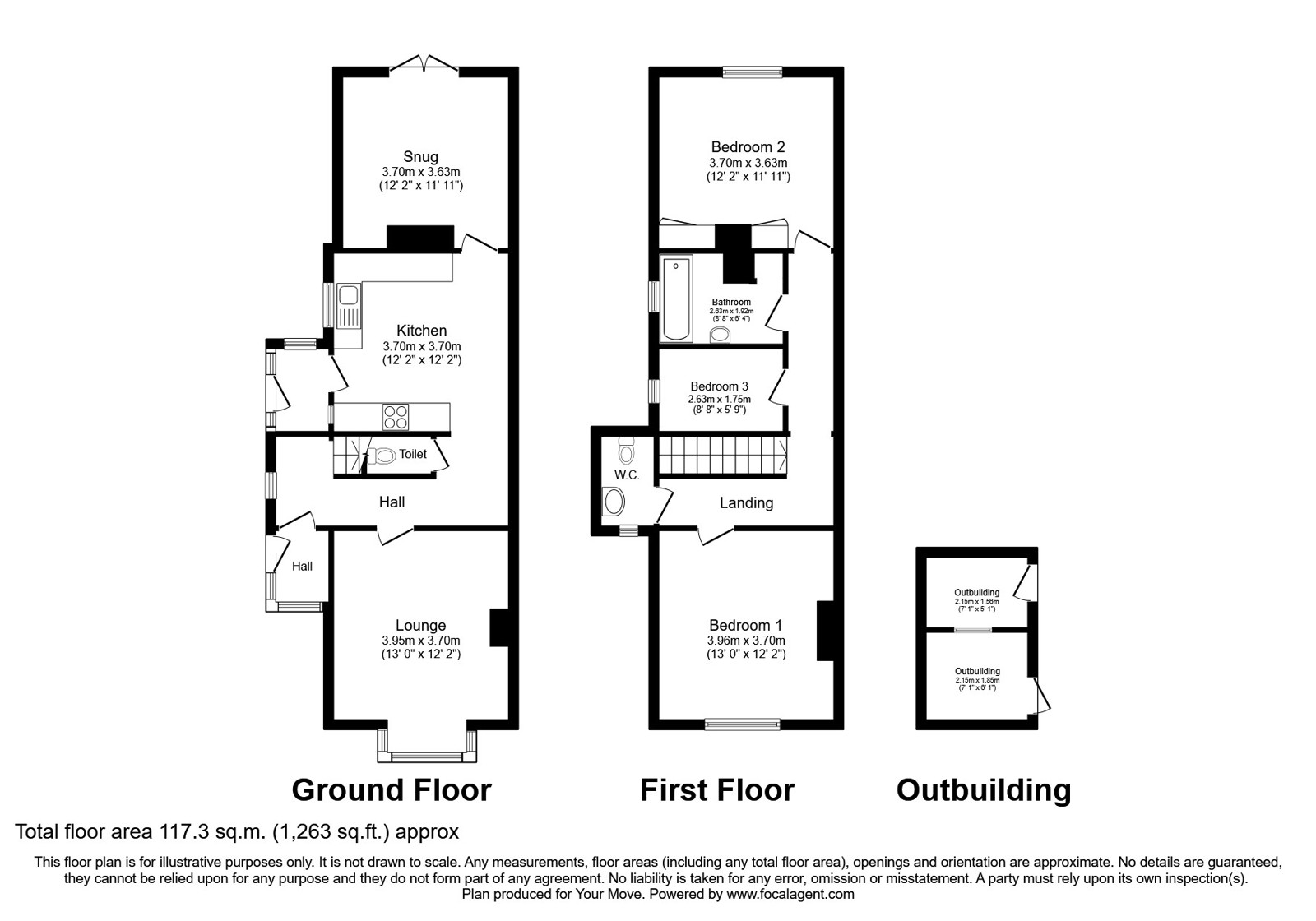 106, Cotmanhay Road, Ilkeston floorplan