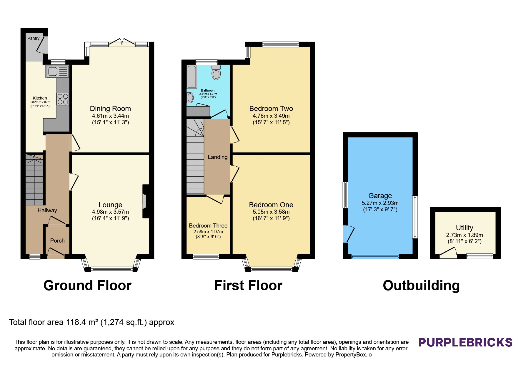 52, Norcliffe Road, Blackpool floorplan