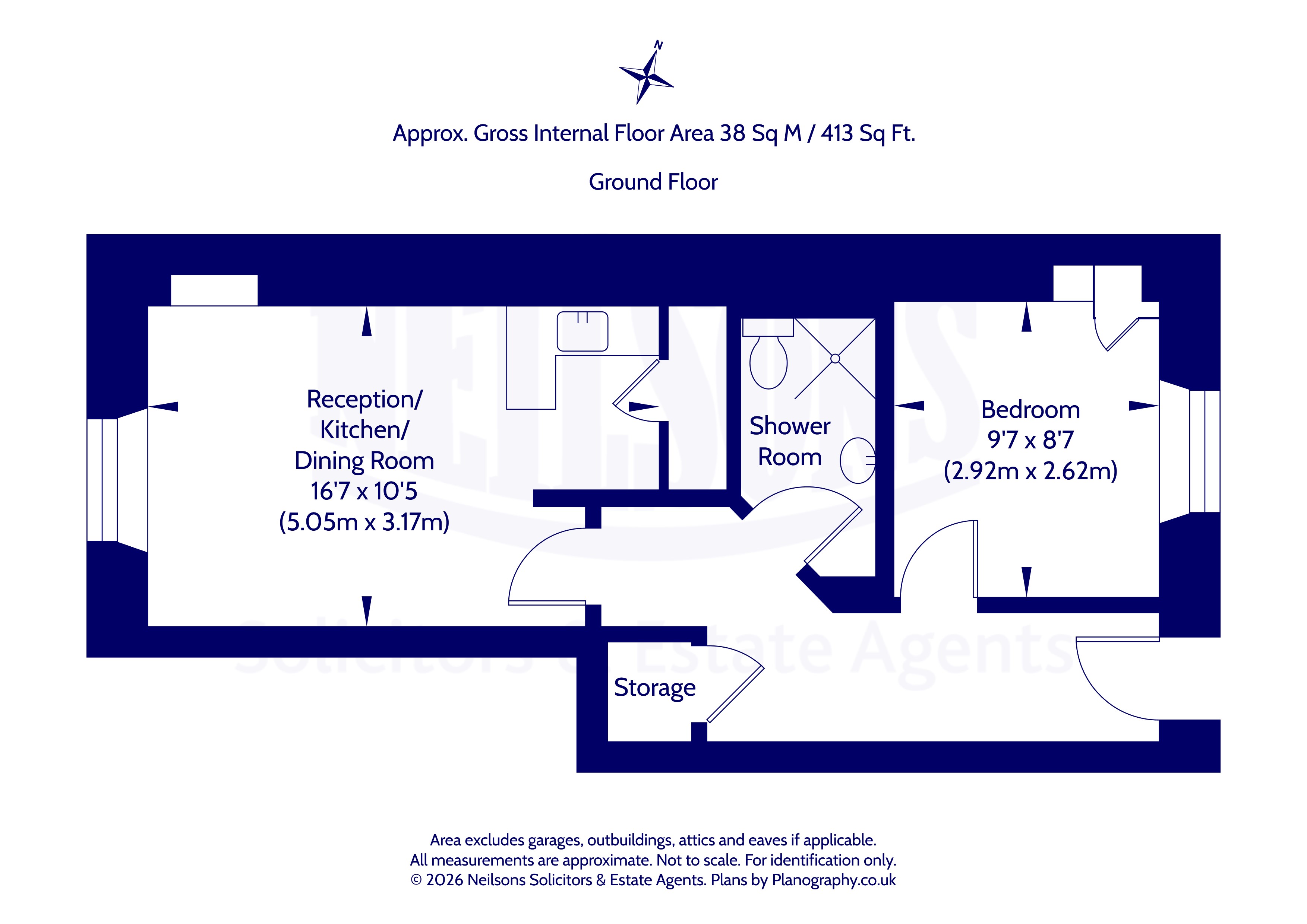 195A, North High Street, Musselburgh floorplan