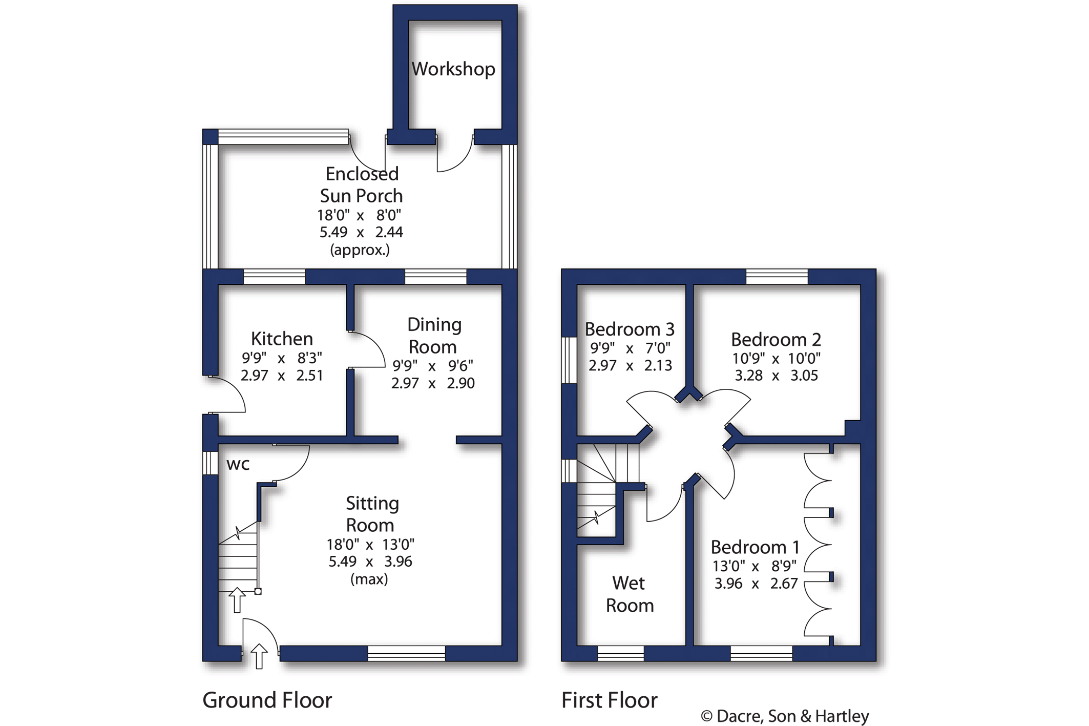 3 Bedrooms Semi-detached house for sale in Northfield Avenue, Wetherby, West Yorkshire LS22