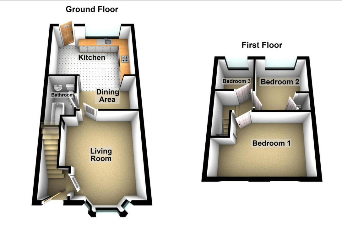 Elstree Gardens, Belvedere floorplan
