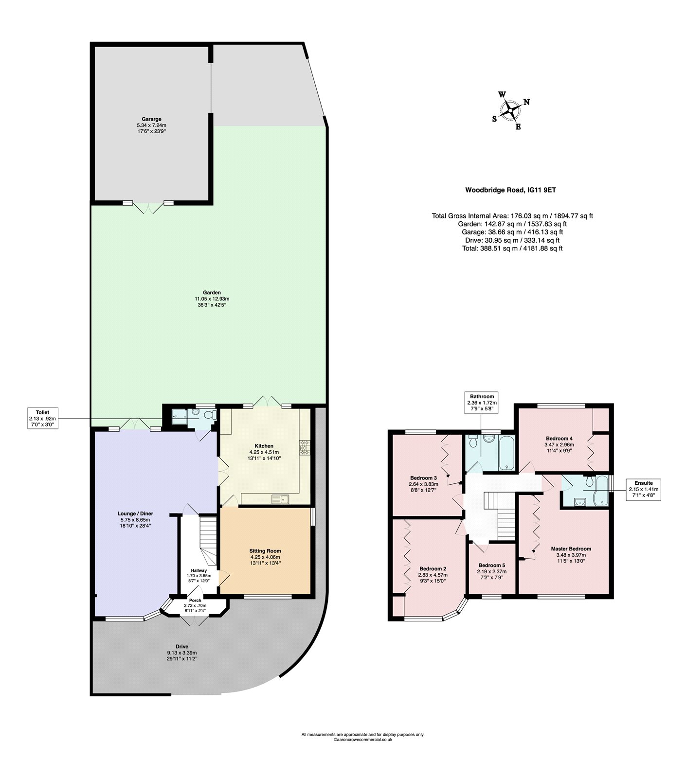 93, Woodbridge Road, Barking floorplan
