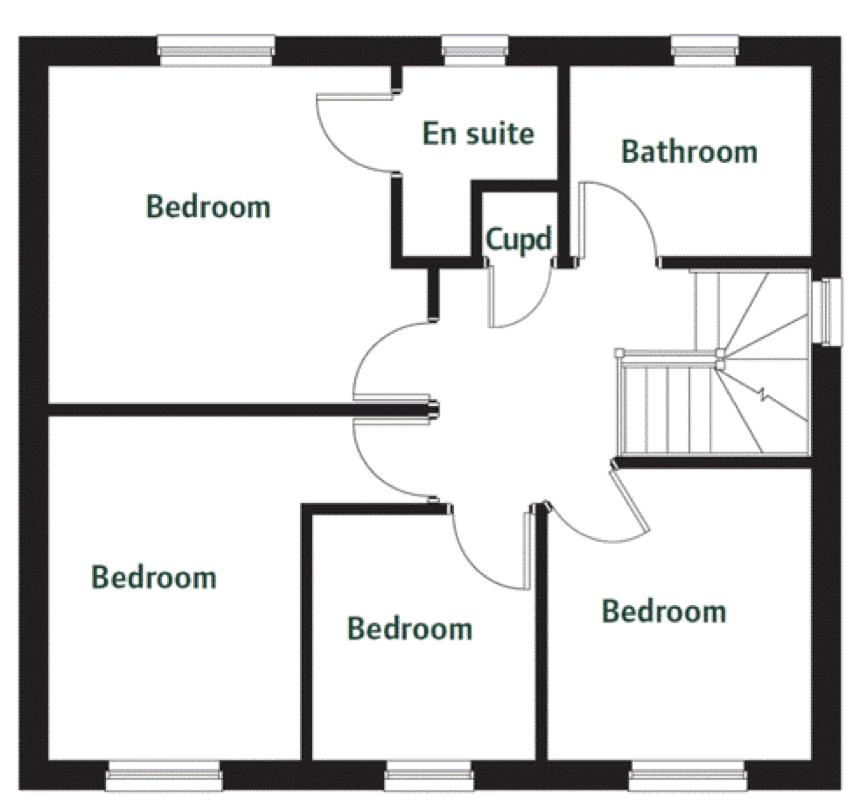 3, Lilac Grove, Penrith floorplan