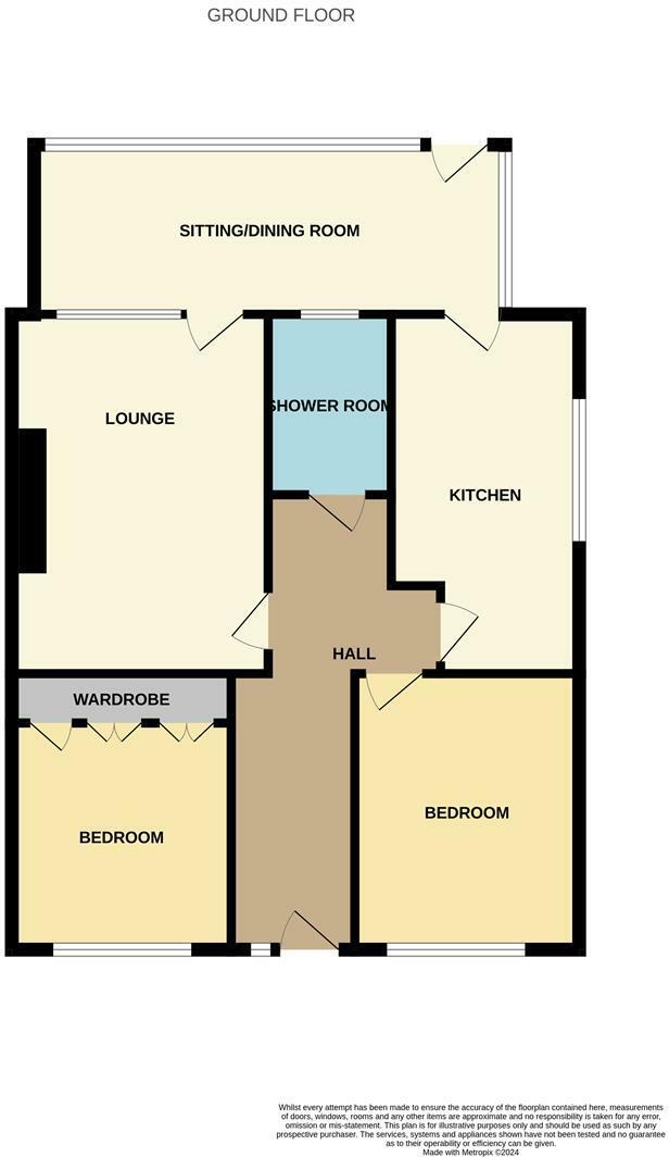 31, Saxondale Avenue, Burnham-On-Sea floorplan