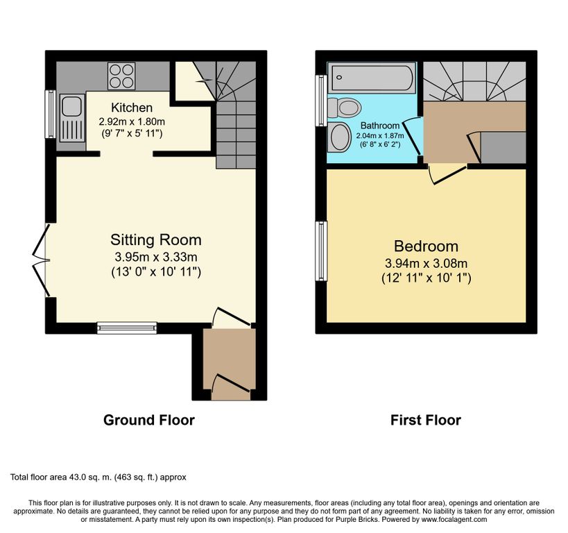 17, Milward Gardens, Bracknell floorplan
