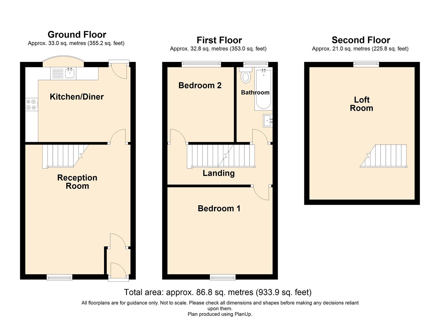 665, Blackburn Road, Rising Bridge floorplan