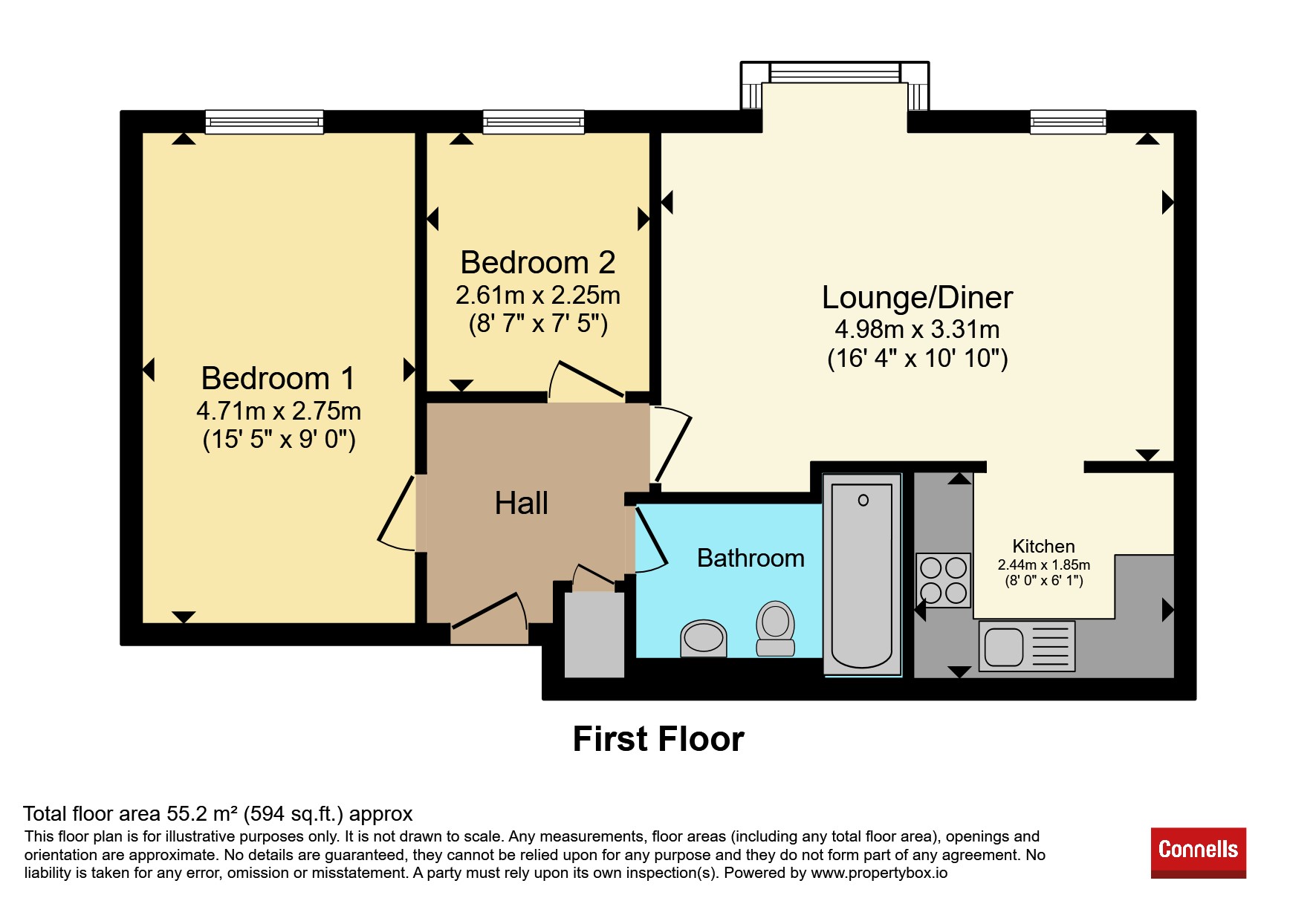 216, Redwood Grove, Bedford floorplan