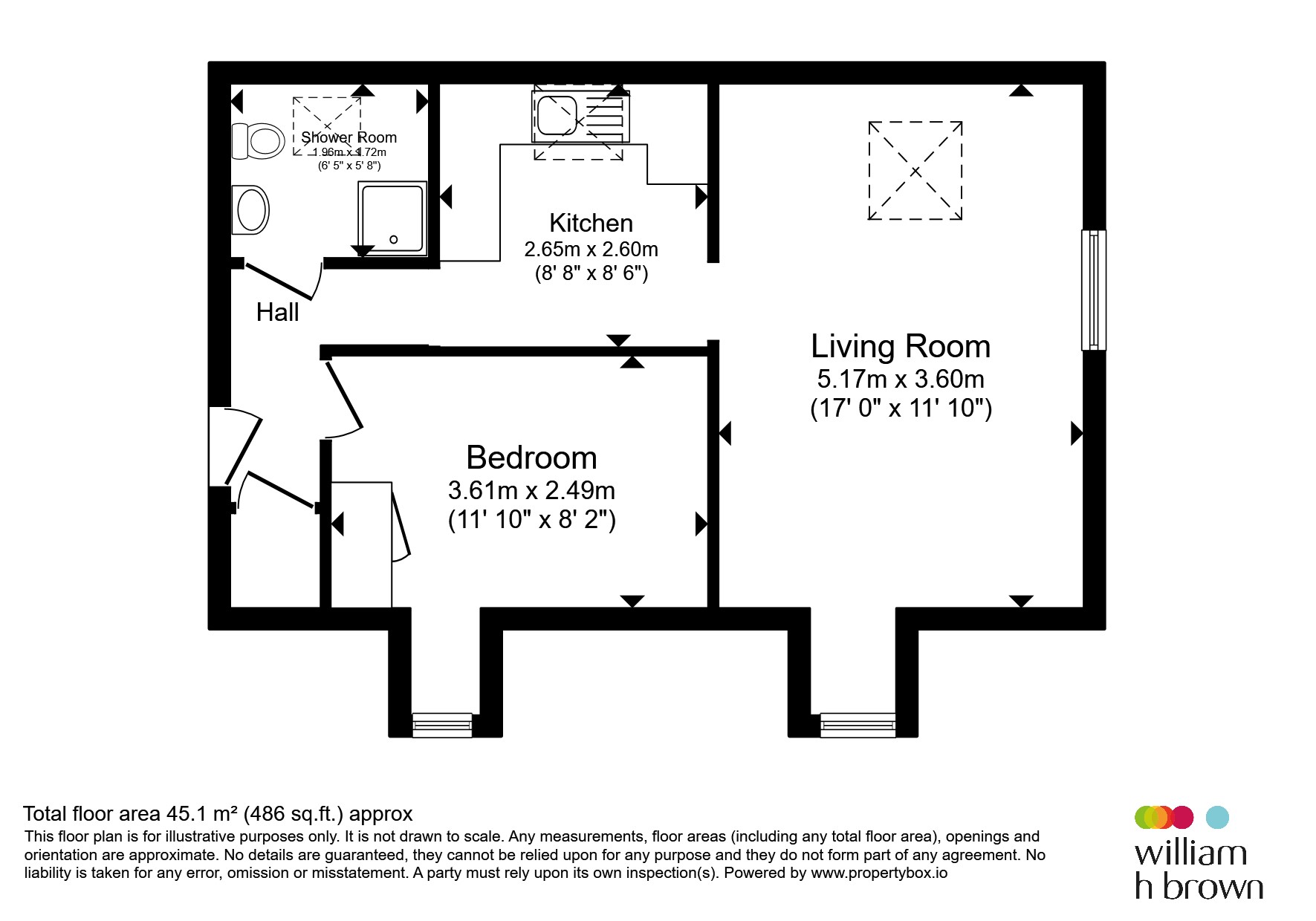 23, Victory Court, Diss floorplan