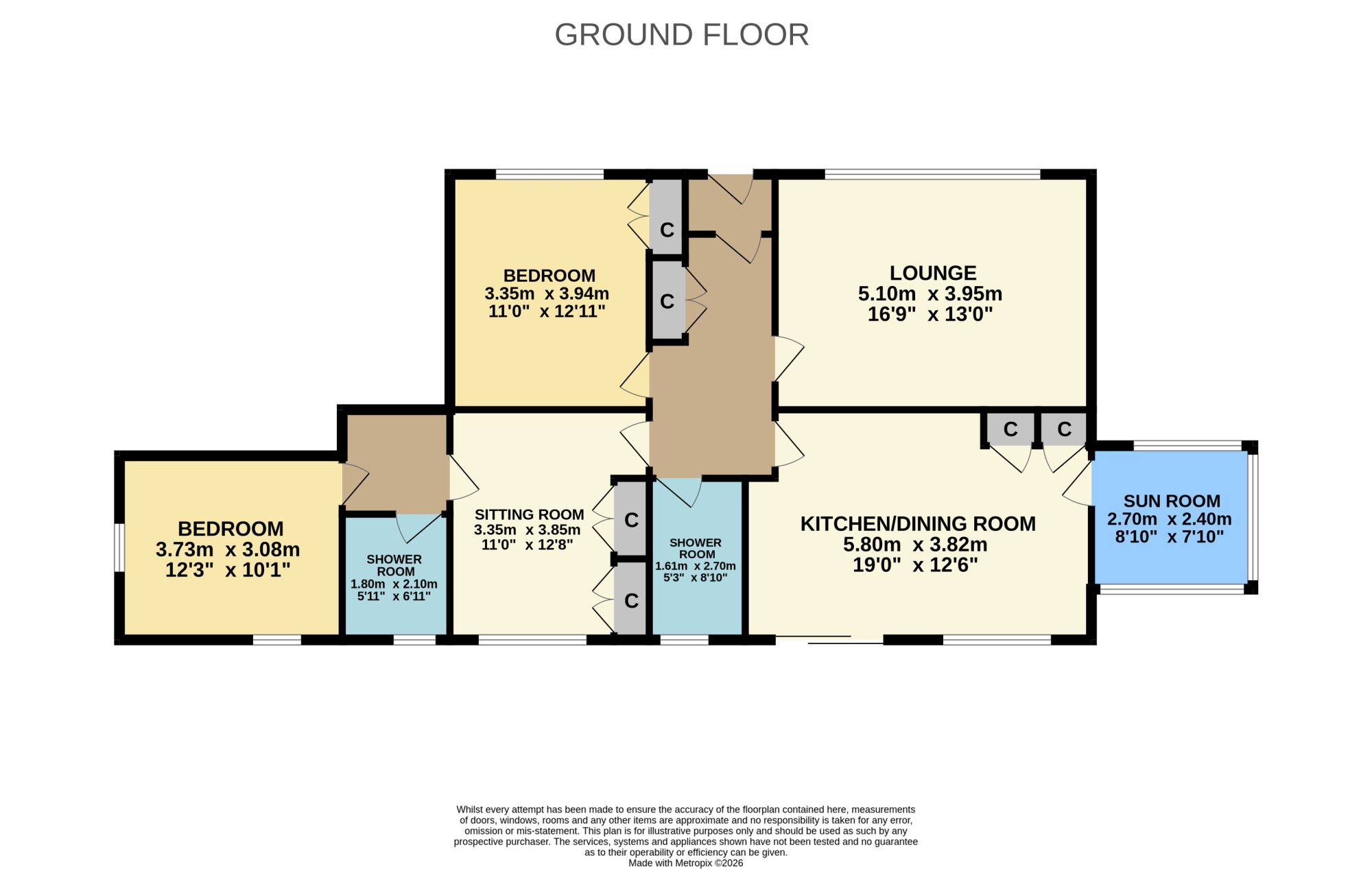 15, Brown Road, Kirkcudbright floorplan