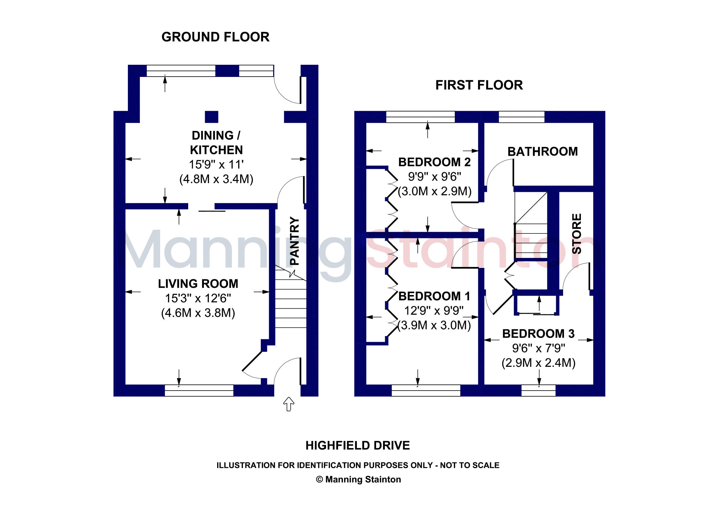 62, Highfield Drive, Morley floorplan