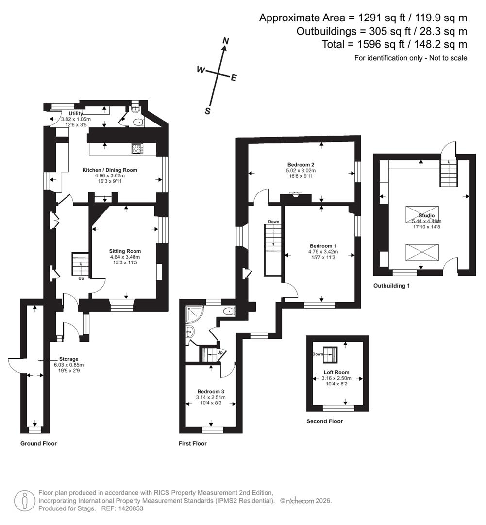 Brough House, Bullen Street, Exeter floorplan