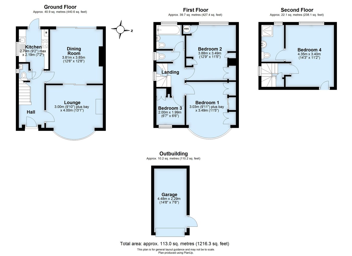 125, Beaumont Road, Orpington floorplan