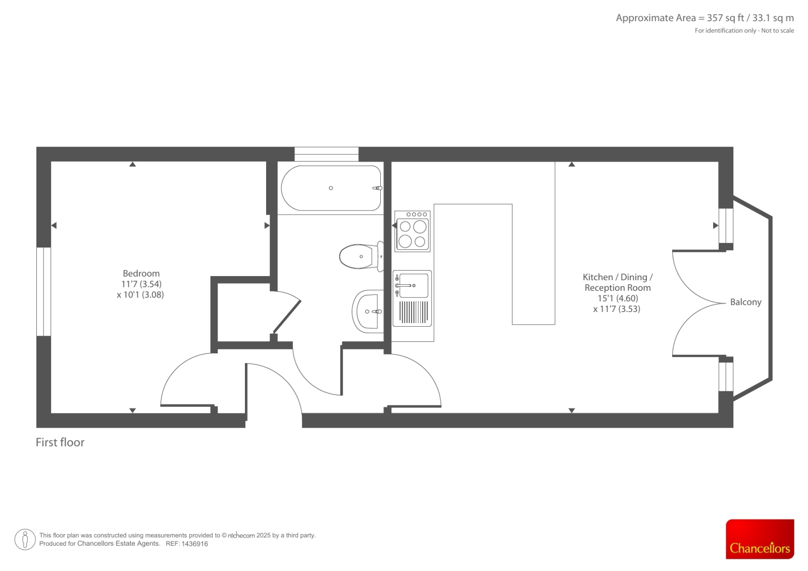 14c, Toot Hill Butts, Oxford floorplan