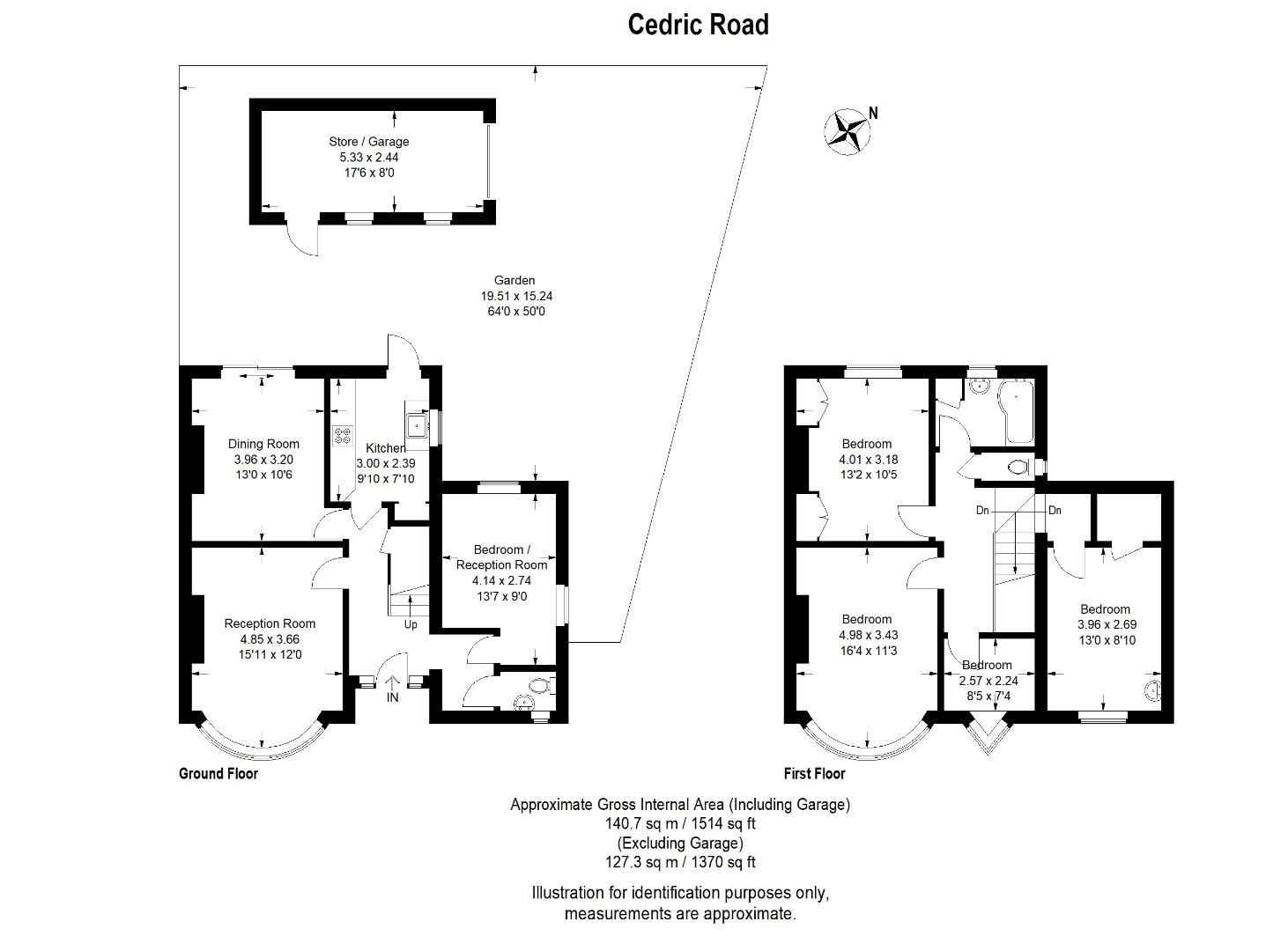 15, Cedric Road, New Eltham floorplan