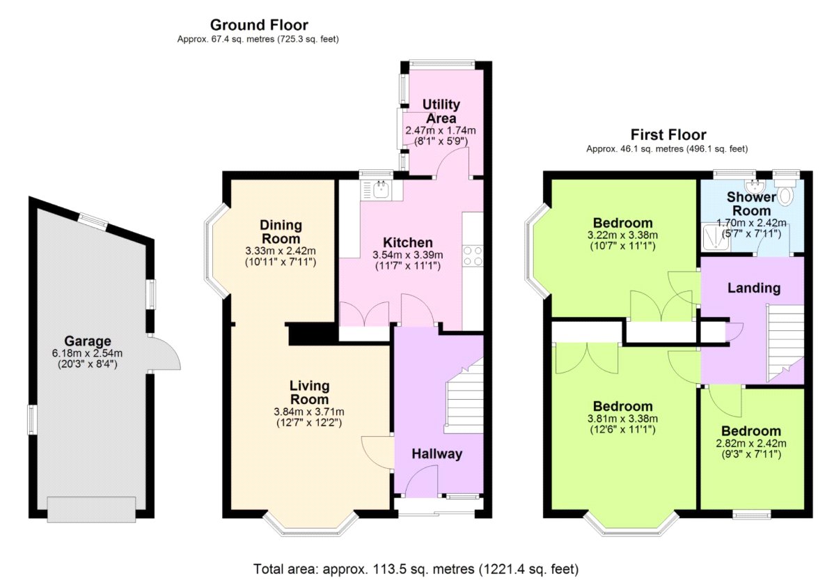 2, Weston Drive, Telford floorplan