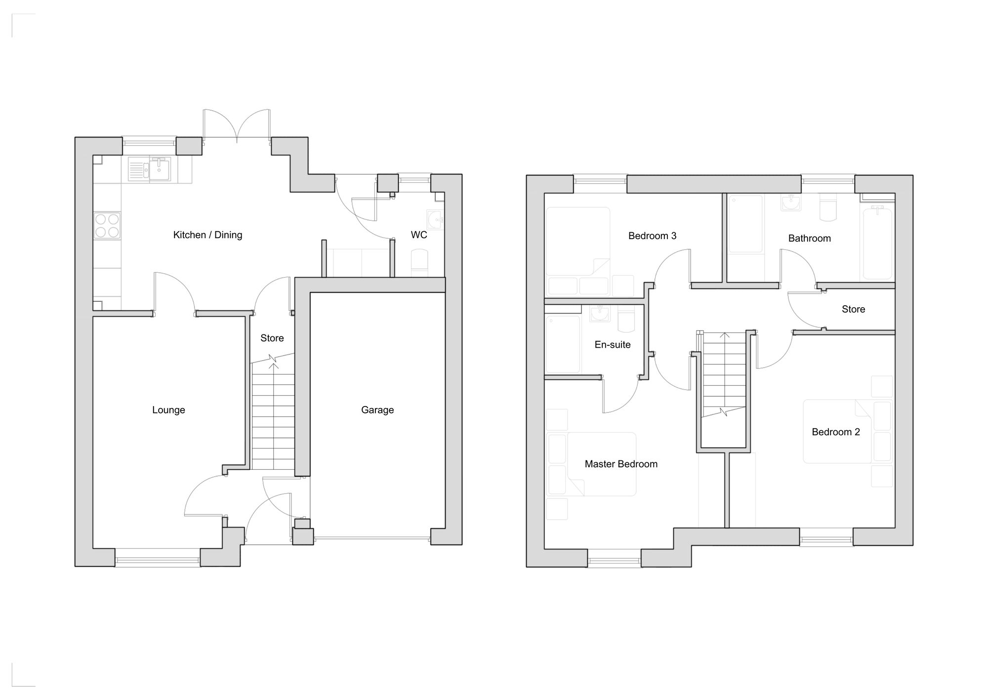 Plot 6 The Osmond, Bromley Gardens, Chesterfield floorplan