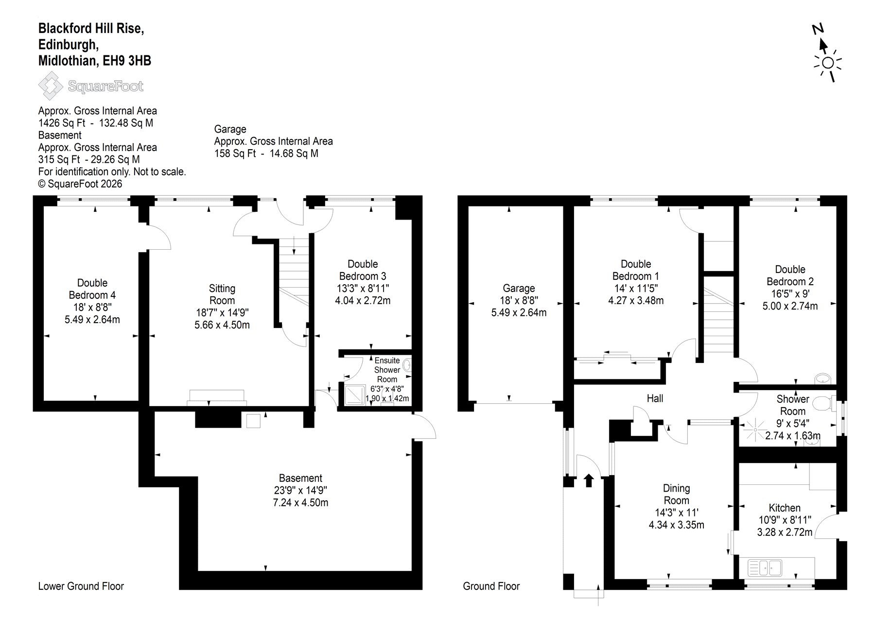 19, Blackford Hill Rise, Blackford, Edinburgh, EH9 floorplan