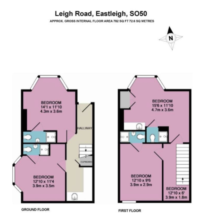 Leigh Road, Eastleigh floorplan