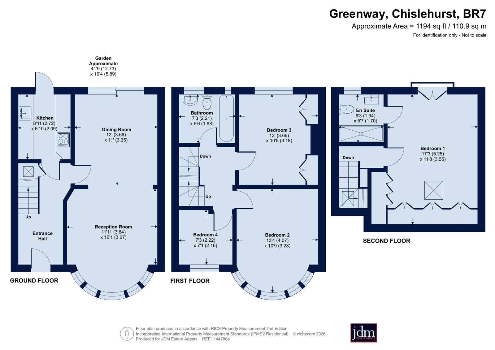 53, Greenway, Chislehurst floorplan