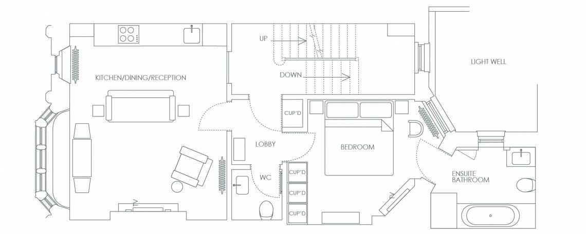 1 Bedrooms Flat to rent in North Audley Street, London W1K