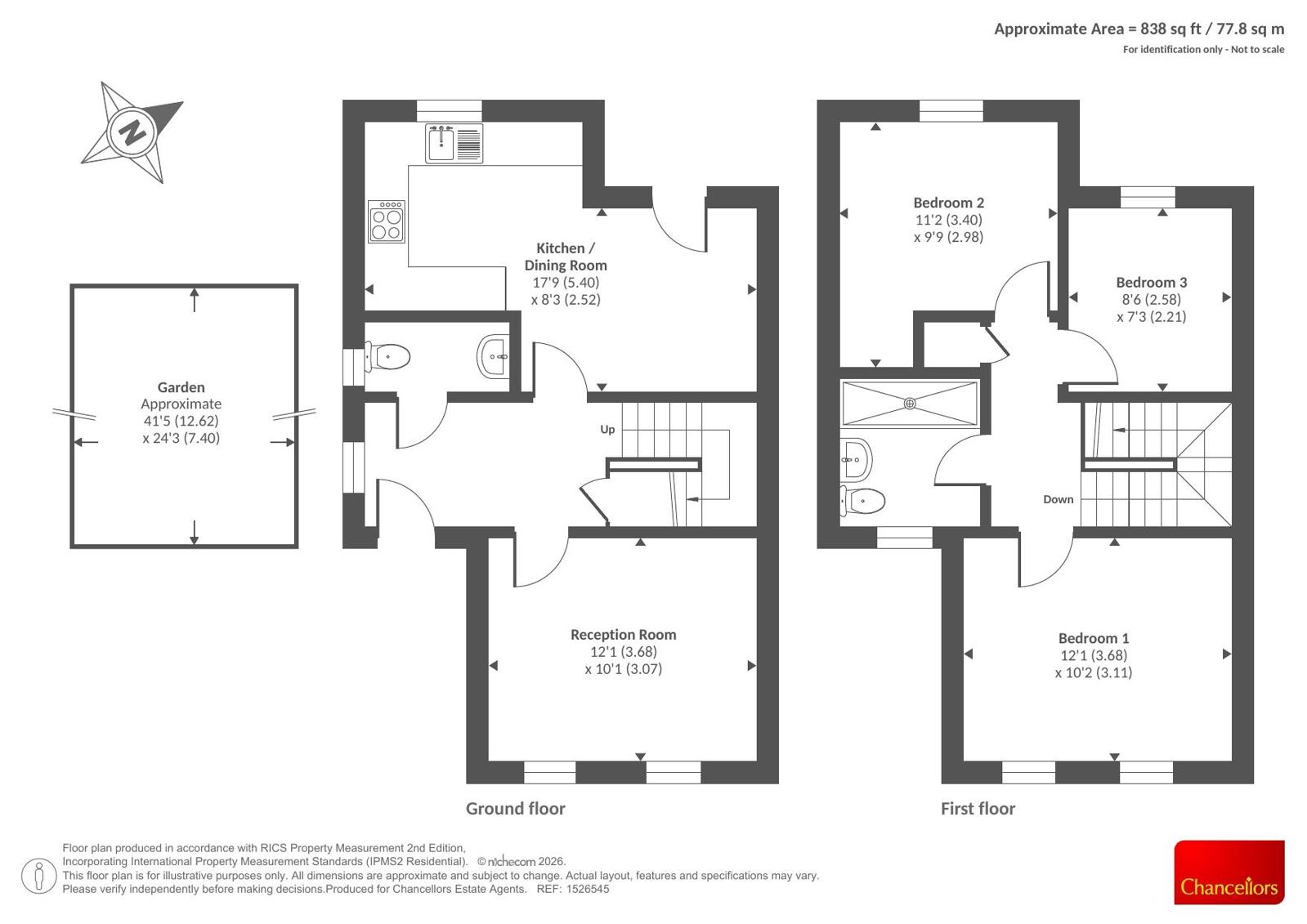 6, Brooklime Walk, Oxford floorplan