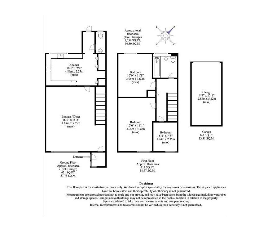 113, Colt Stead, New Ash Green floorplan