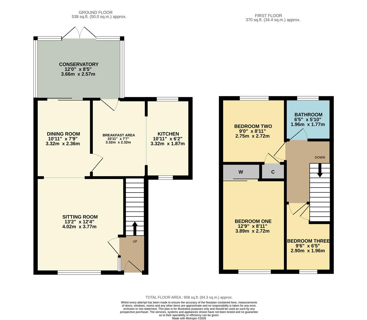 10, Holland Close, Chippenham floorplan