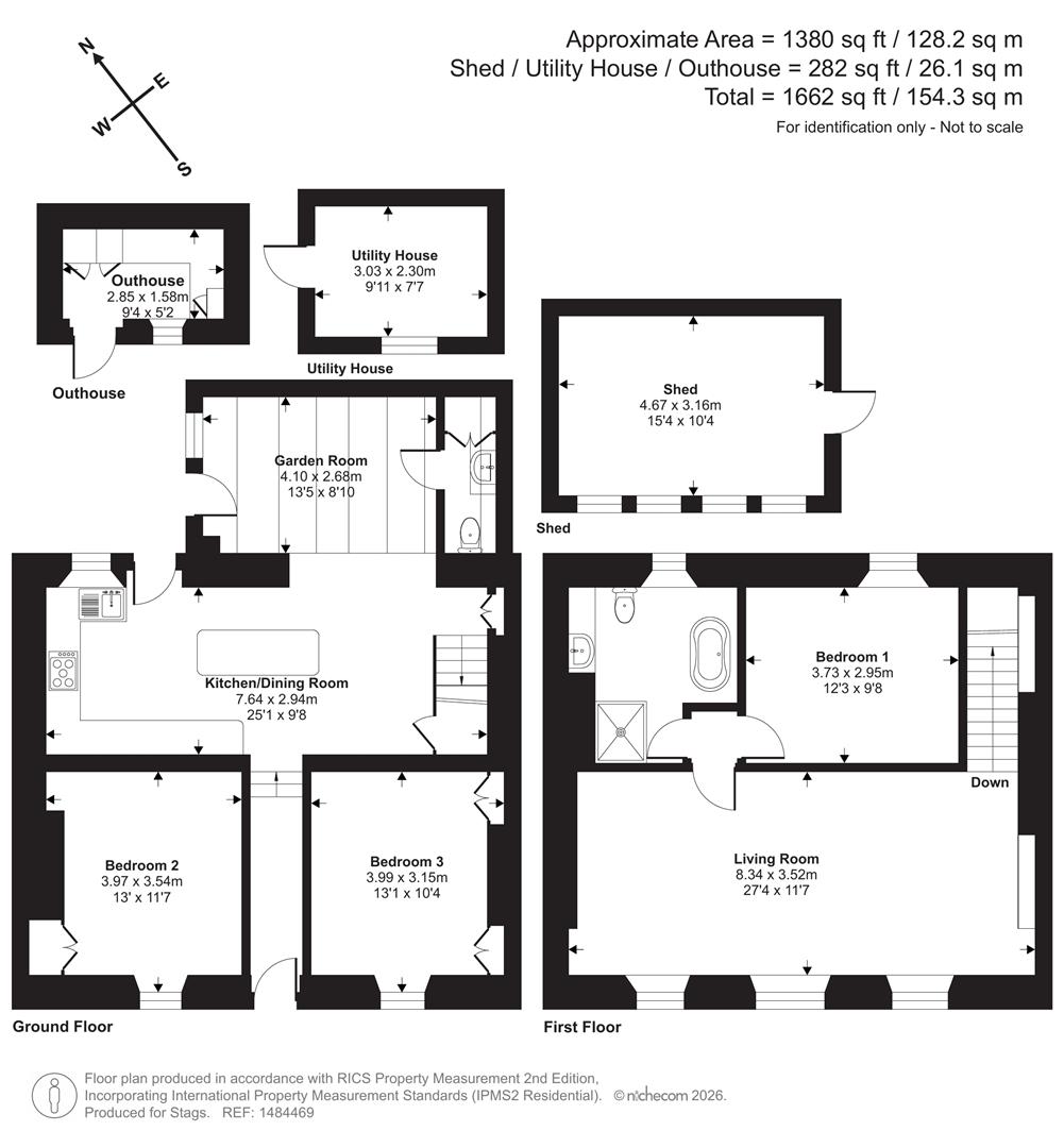 Shore Thing, Quay Road, St Austell floorplan