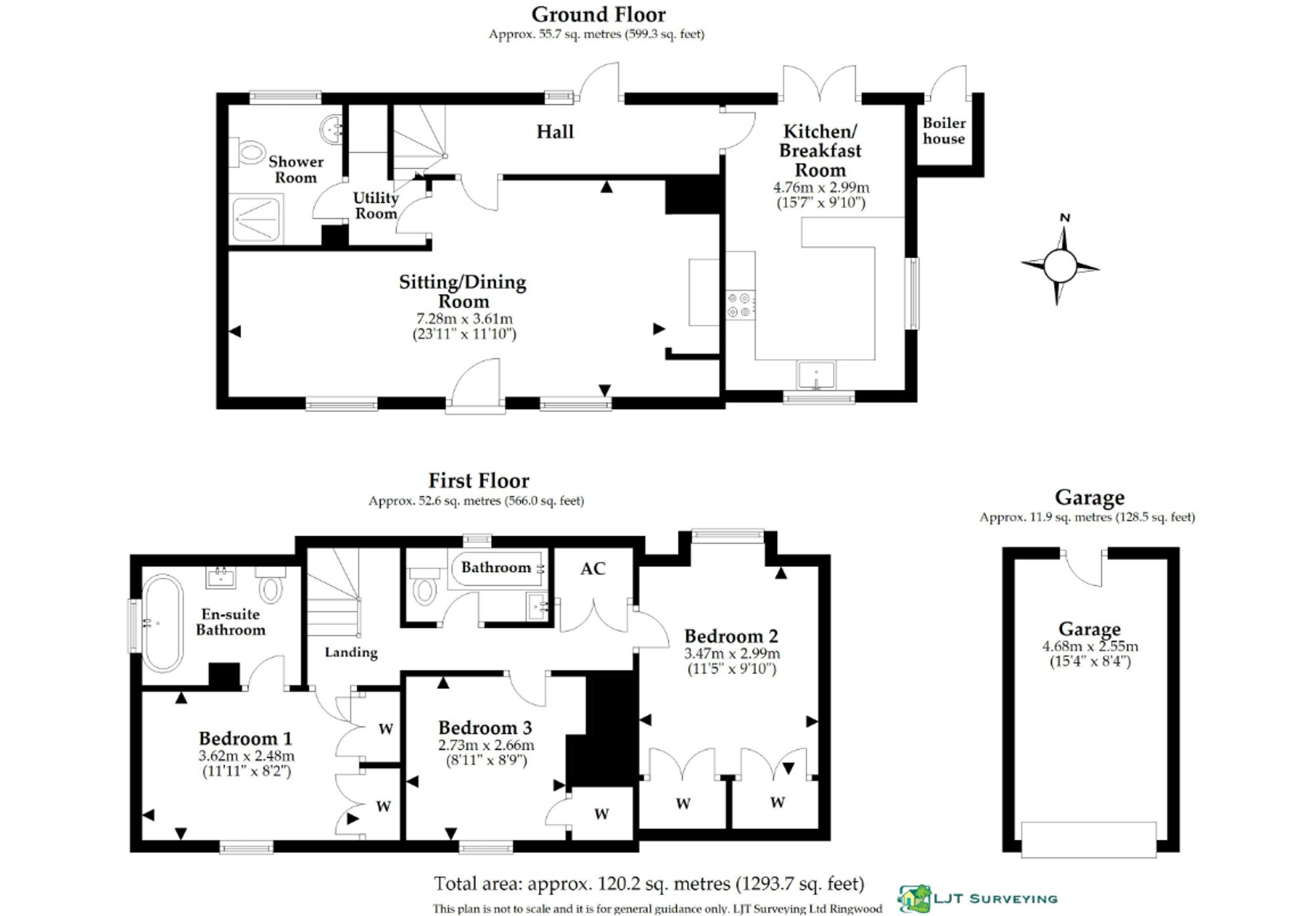Elmswell Cottage, Fordingbridge floorplan
