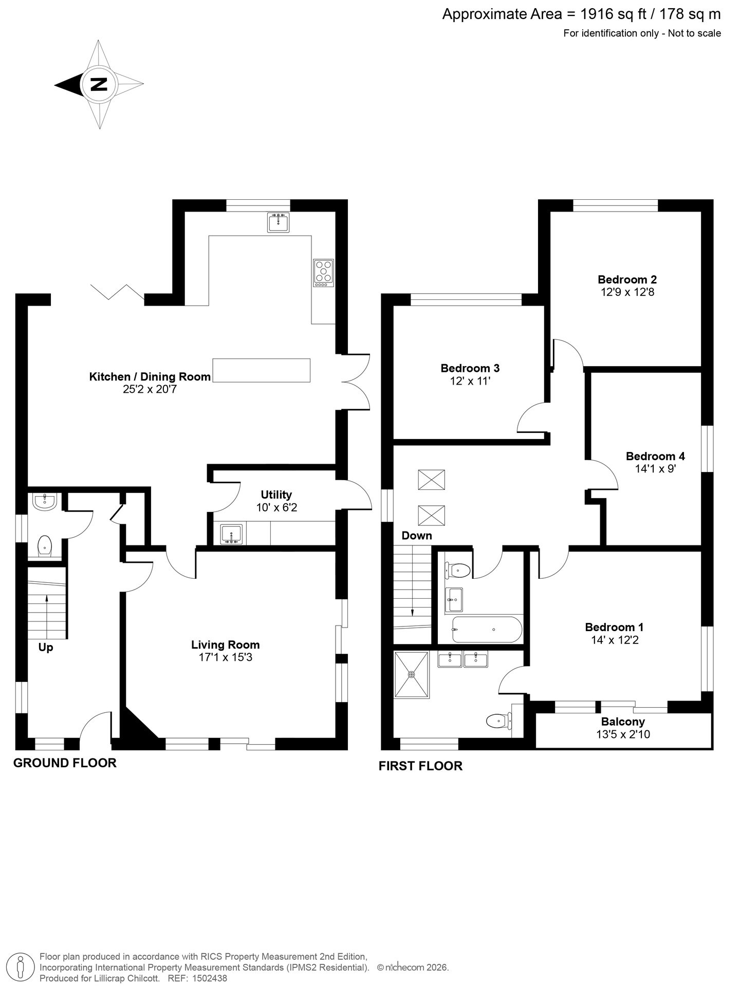 Summer Place, Padstow floorplan