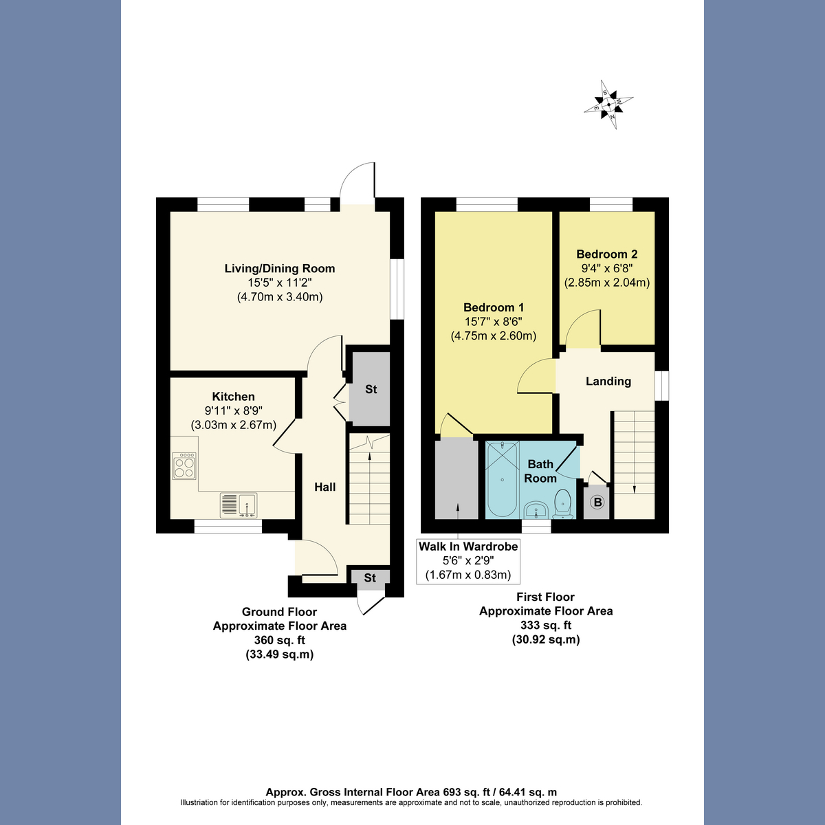 8 Greenwood Court, Greenwood Mount, Leeds floorplan