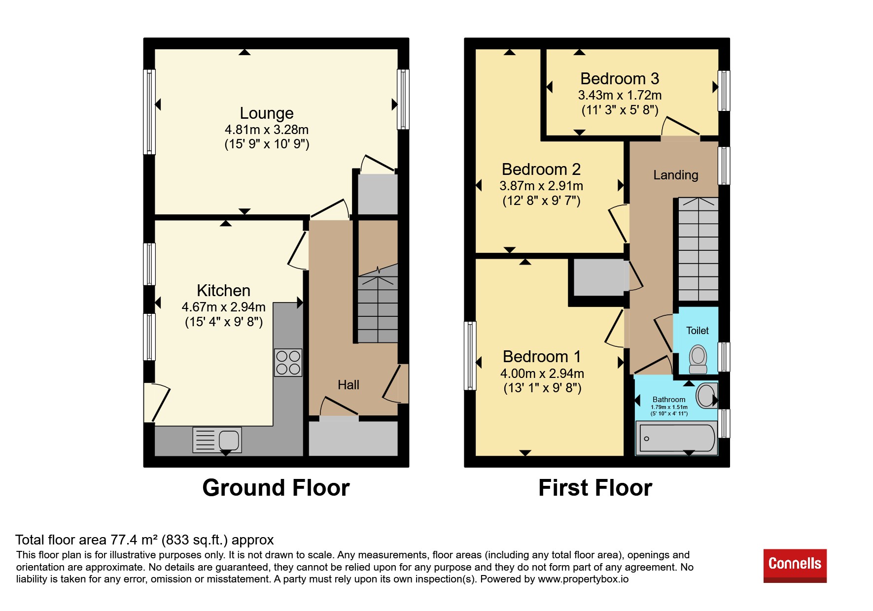 25, Keswick Crescent, Plymouth floorplan
