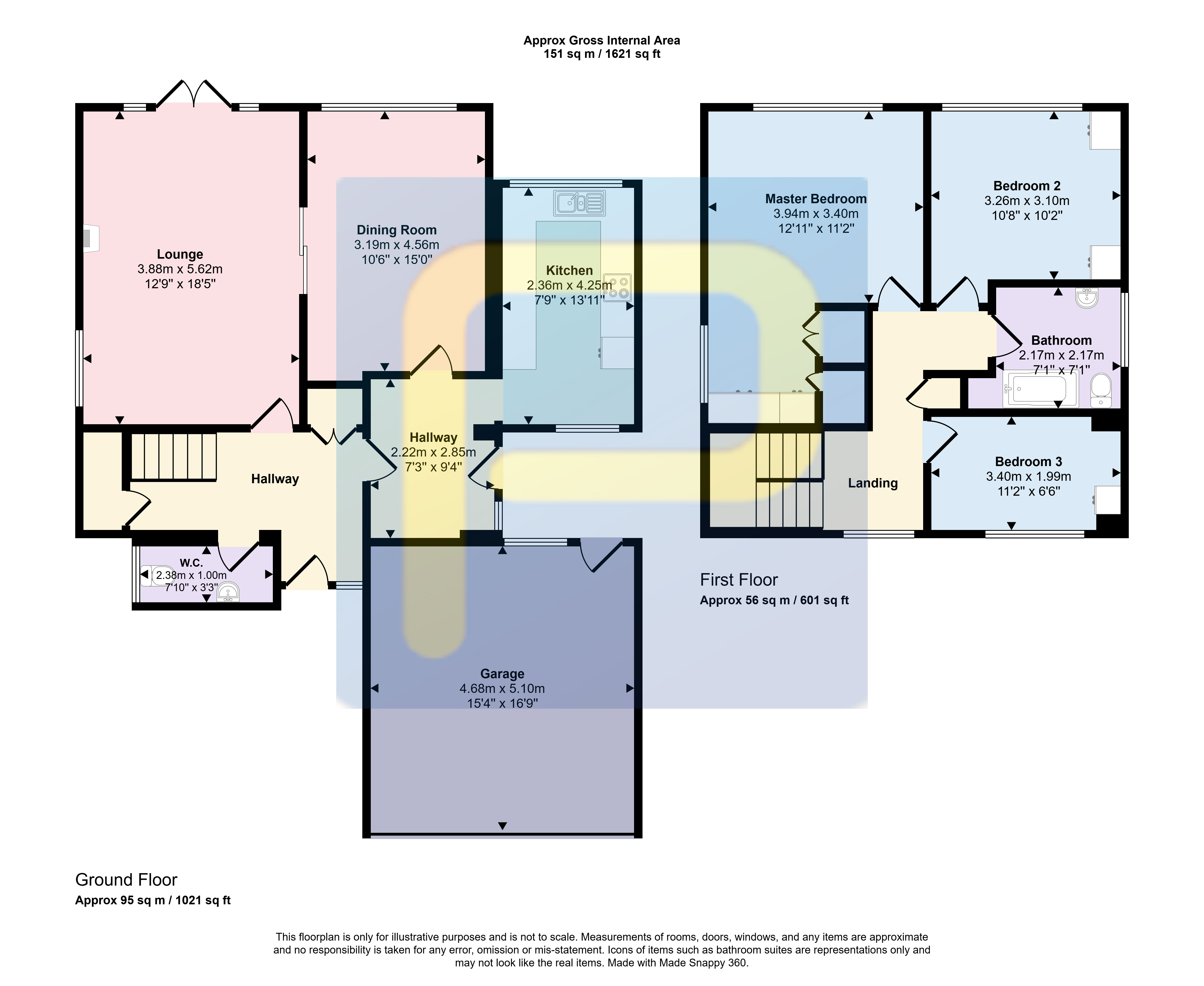 16, The Grove, Houghton Le Spring floorplan