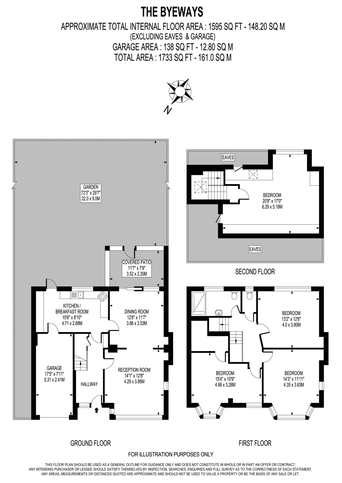 8, The Byeways, Surbiton floorplan