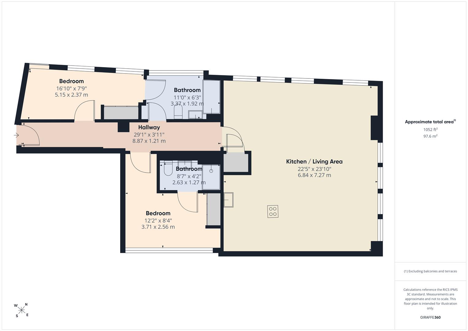 8a Tower Building, 22 Water Street, Liverpool floorplan