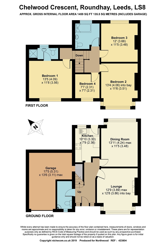 4 Bedrooms Semi-detached house for sale in Chelwood Crescent, Roundhay, Leeds LS8