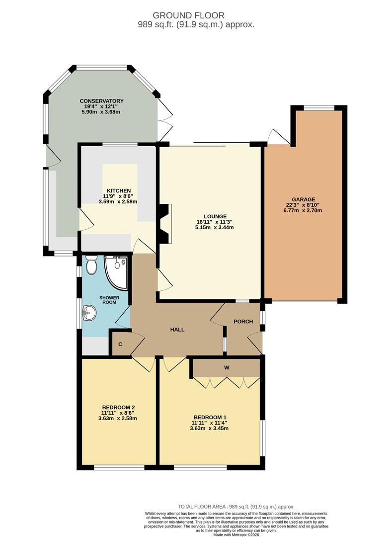1, Wade Avenue, Coventry floorplan