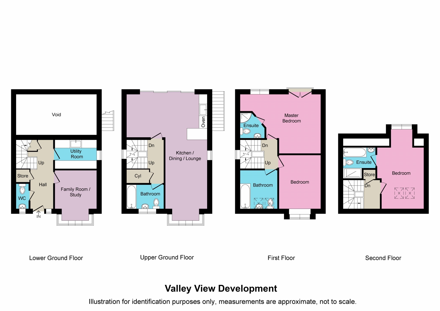 Valley View Development, Ashley Lane, Killamarsh floorplan