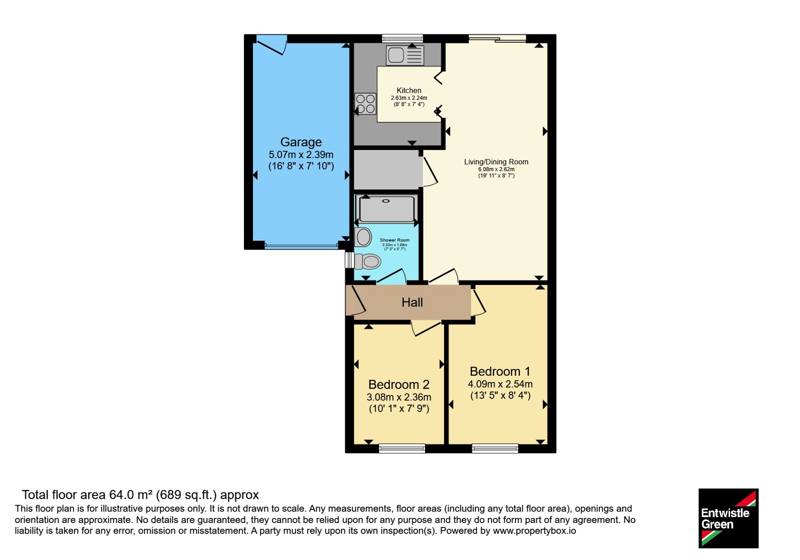 15, Moor Close, Merseyside floorplan