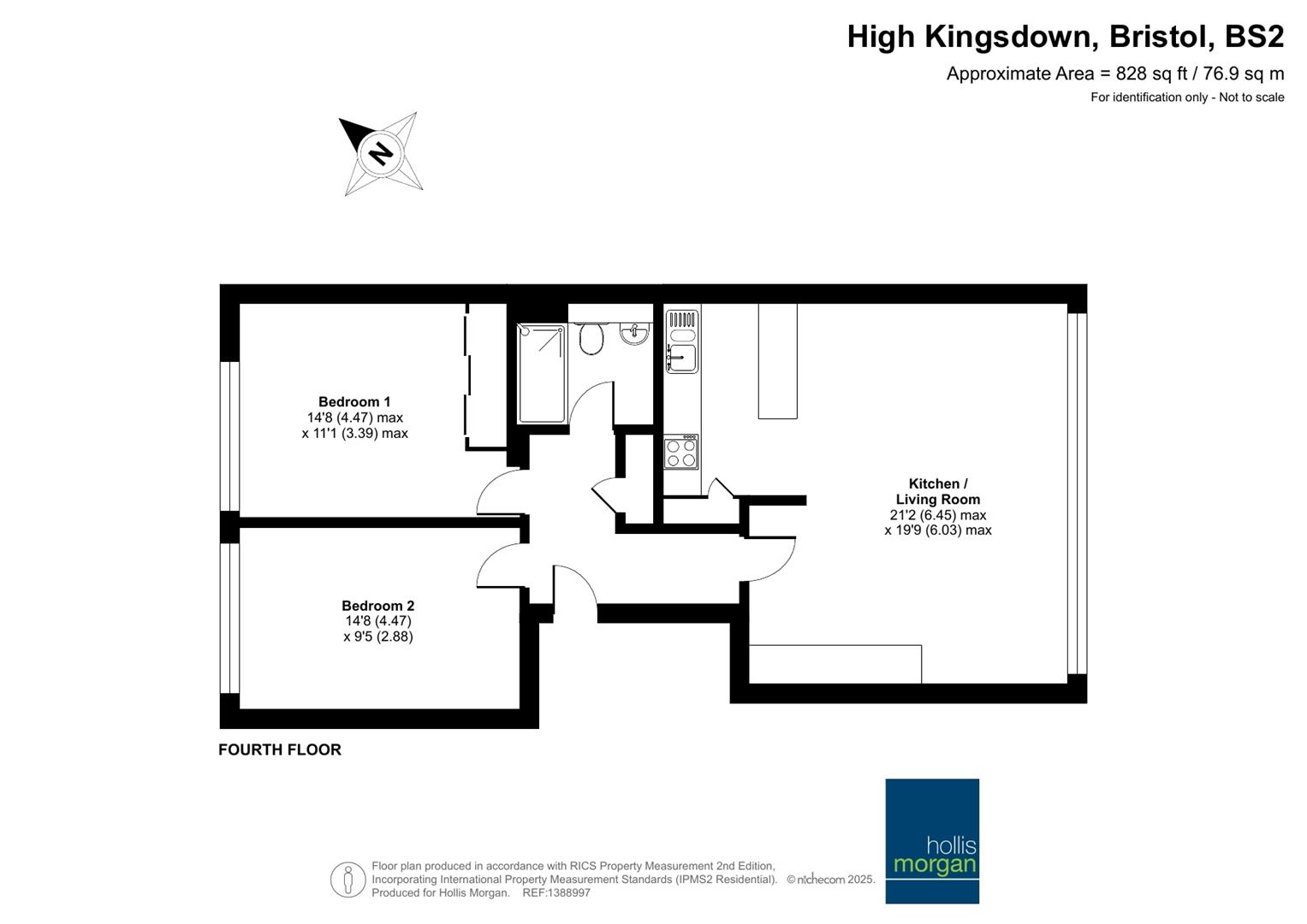 230, High Kingsdown, Bristol floorplan
