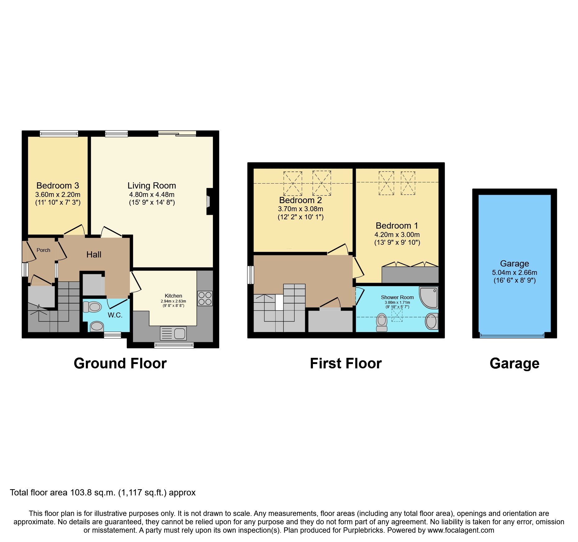 10, Lawn Close, Heanor floorplan