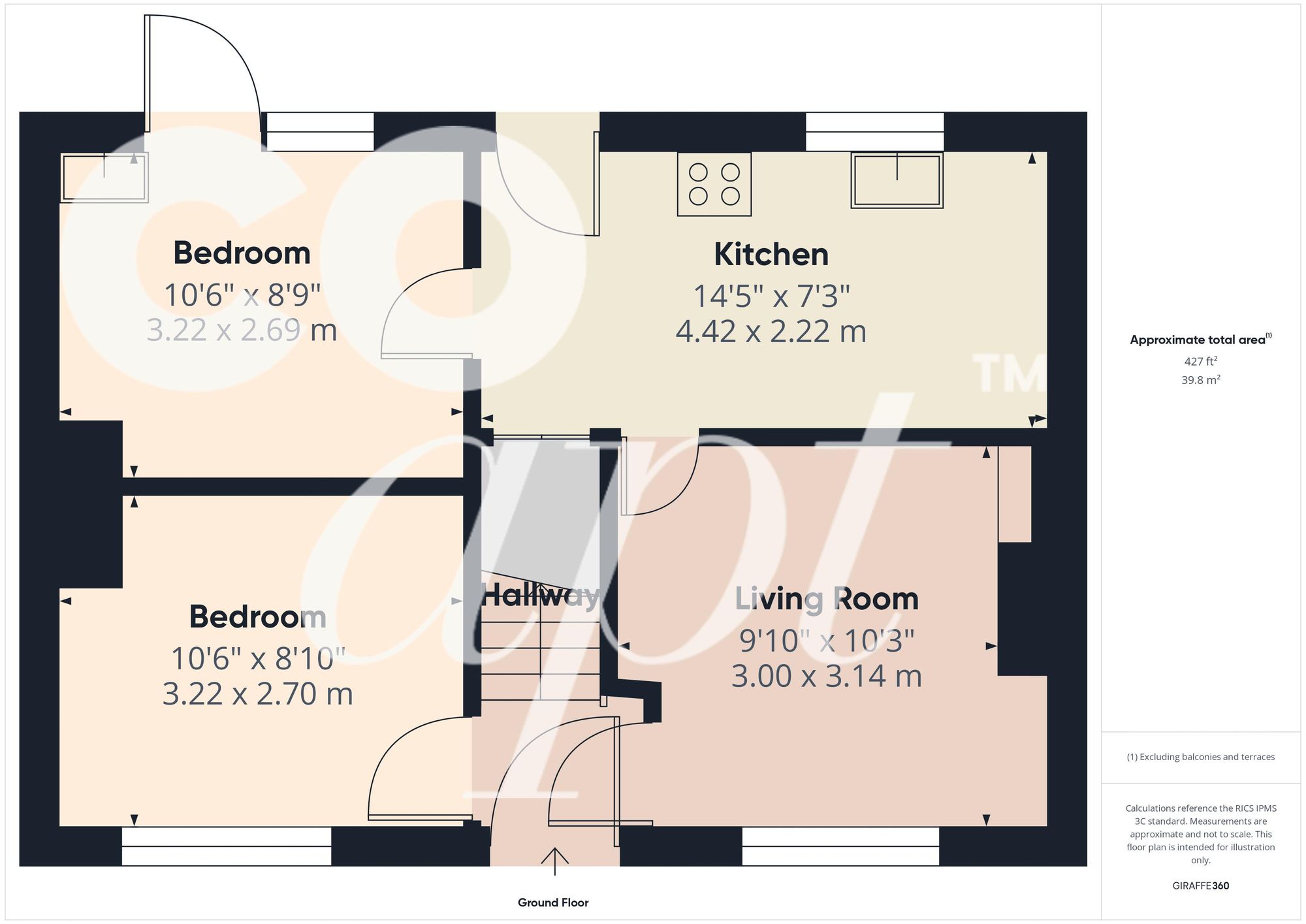 93 The Avenue, Brighton floorplan