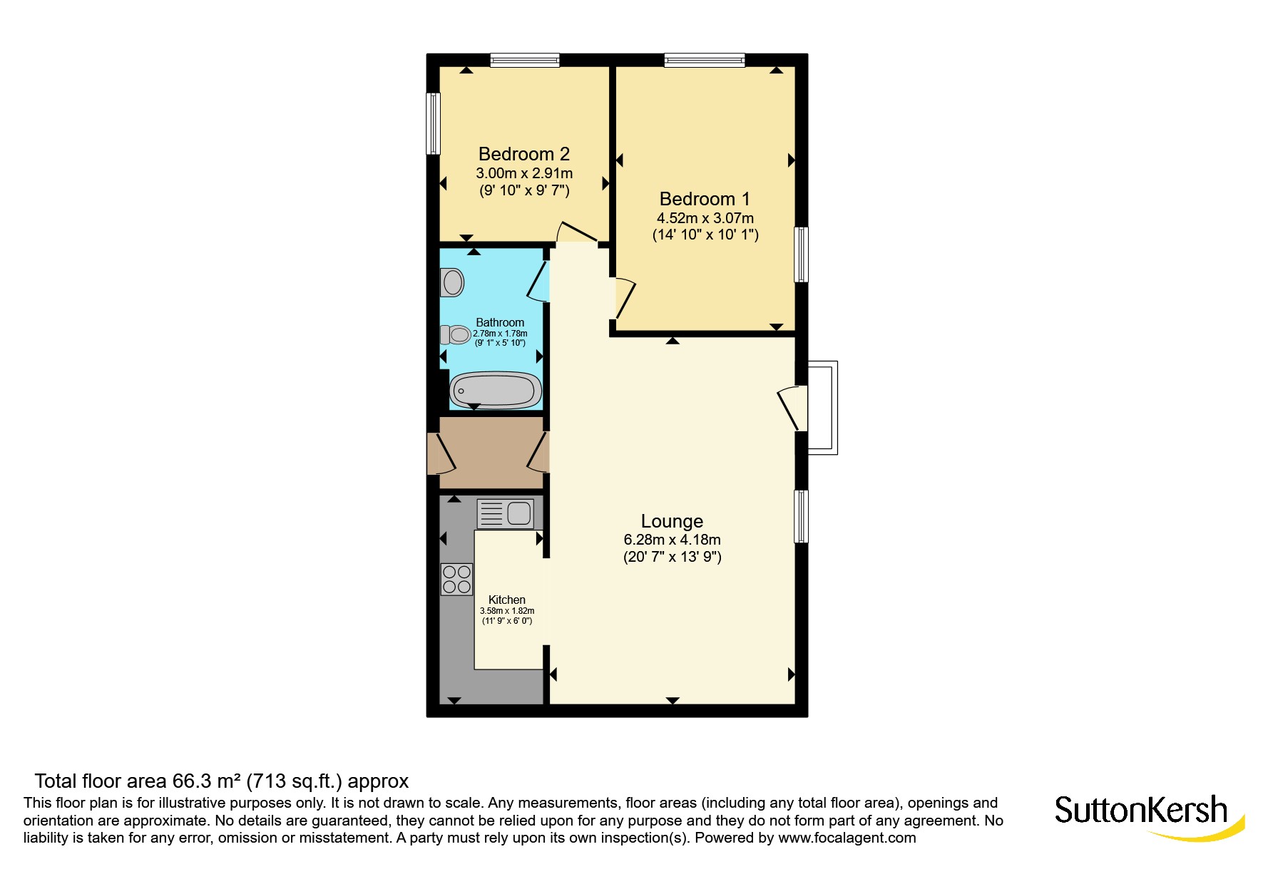 1 Claytons Yard, 6, St. Bride Street, Merseyside floorplan